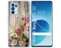 Funda Silicona para Oppo Reno 6 Pro 5G diseño Madera 08 Dibujos