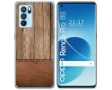 Funda Silicona para Oppo Reno 6 Pro 5G diseño Madera 09 Dibujos