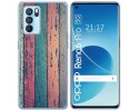 Funda Silicona para Oppo Reno 6 Pro 5G diseño Madera 10 Dibujos