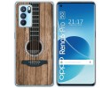 Funda Silicona para Oppo Reno 6 Pro 5G diseño Madera 11 Dibujos