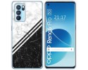 Funda Silicona para Oppo Reno 6 Pro 5G diseño Mármol 01 Dibujos