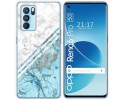Funda Silicona para Oppo Reno 6 Pro 5G diseño Mármol 02 Dibujos
