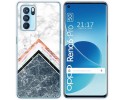 Funda Silicona para Oppo Reno 6 Pro 5G diseño Mármol 05 Dibujos