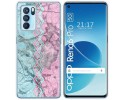 Funda Silicona para Oppo Reno 6 Pro 5G diseño Mármol 08 Dibujos