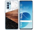 Funda Silicona para Oppo Reno 6 Pro 5G diseño Mármol 11 Dibujos