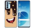 Funda Silicona para Oppo Reno 6 Pro 5G diseño Helado Chocolate Dibujos