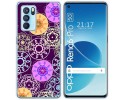 Funda Silicona para Oppo Reno 6 Pro 5G diseño Radial Dibujos