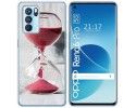 Funda Silicona para Oppo Reno 6 Pro 5G diseño Reloj Dibujos