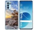 Funda Silicona para Oppo Reno 6 Pro 5G diseño Sunset Dibujos