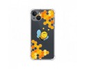 Funda Silicona Antigolpes compatible con Iphone 13 (6.1) diseño Abeja Dibujos