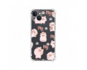 Funda Silicona Antigolpes compatible con Iphone 13 (6.1) diseño Cerdos Dibujos