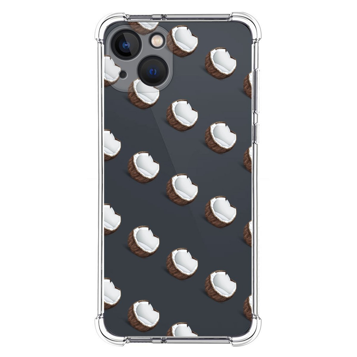 Funda Silicona Antigolpes compatible con Iphone 13 (6.1) diseño Cocos Dibujos