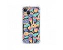 Funda Silicona Antigolpes compatible con Iphone 13 (6.1) diseño Dulces 02 Dibujos