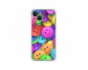 Funda Silicona Antigolpes compatible con Iphone 13 (6.1) diseño Smile Dibujos