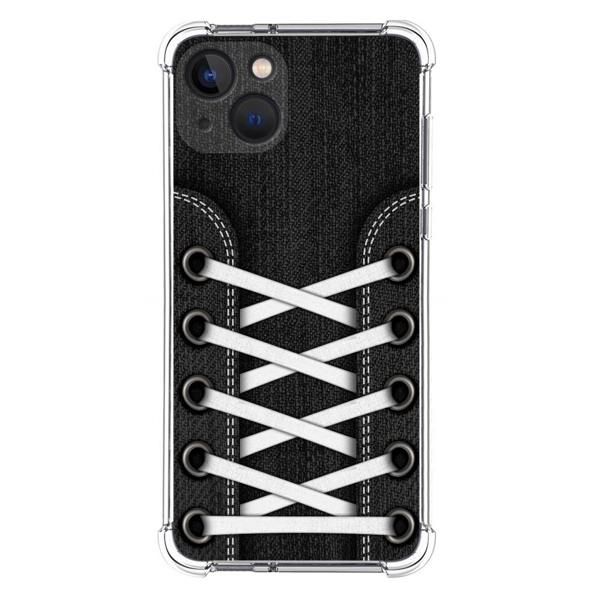 Funda Silicona Antigolpes compatible con Iphone 13 (6.1) diseño Zapatillas 02 Dibujos