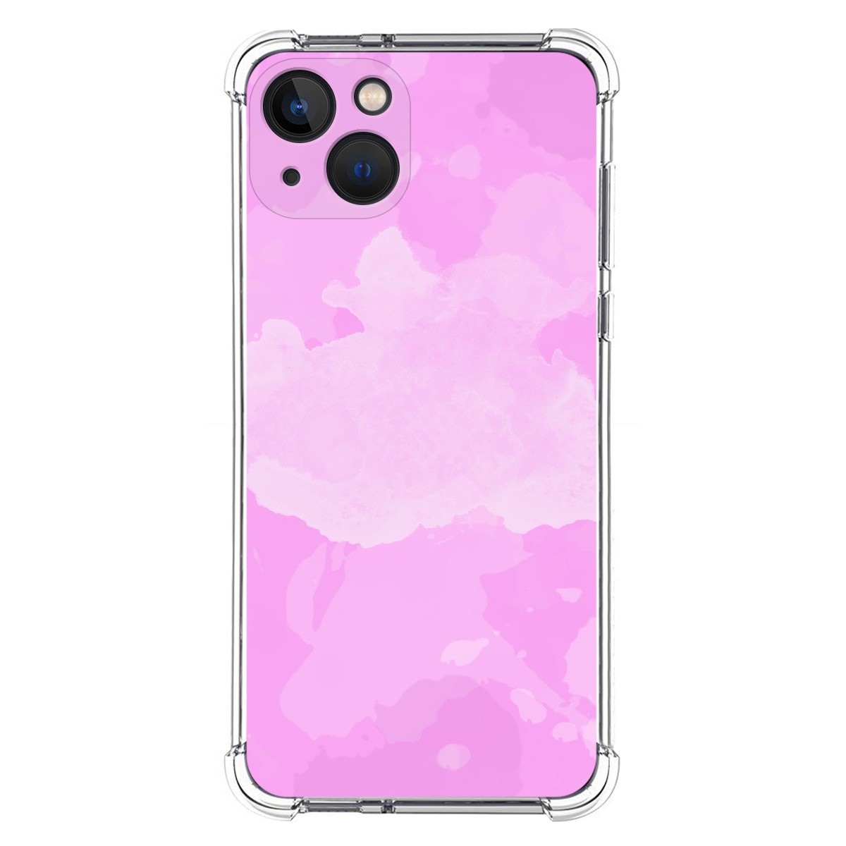 Funda Silicona Antigolpes compatible con Iphone 13 (6.1) diseño Acuarela 04 Dibujos