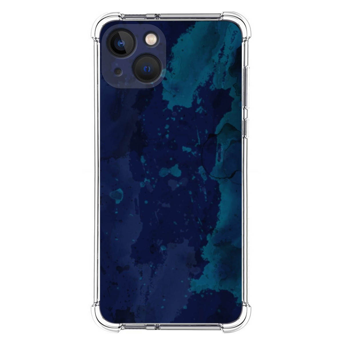 Funda Silicona Antigolpes compatible con Iphone 13 (6.1) diseño Acuarela 13 Dibujos