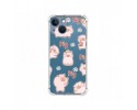 Funda Silicona Antigolpes compatible con Iphone 13 Mini (5.4) diseño Cerdos Dibujos