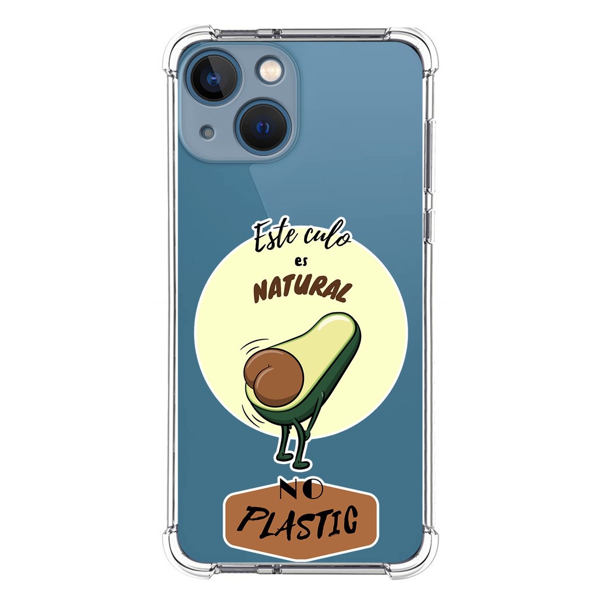 Funda Silicona Antigolpes compatible con Iphone 13 Mini (5.4) diseño Culo Natural Dibujos