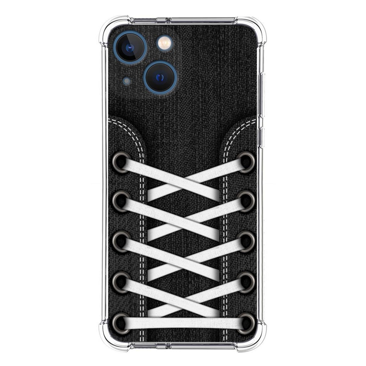 Funda Silicona Antigolpes compatible con Iphone 13 Mini (5.4) diseño Zapatillas 02 Dibujos