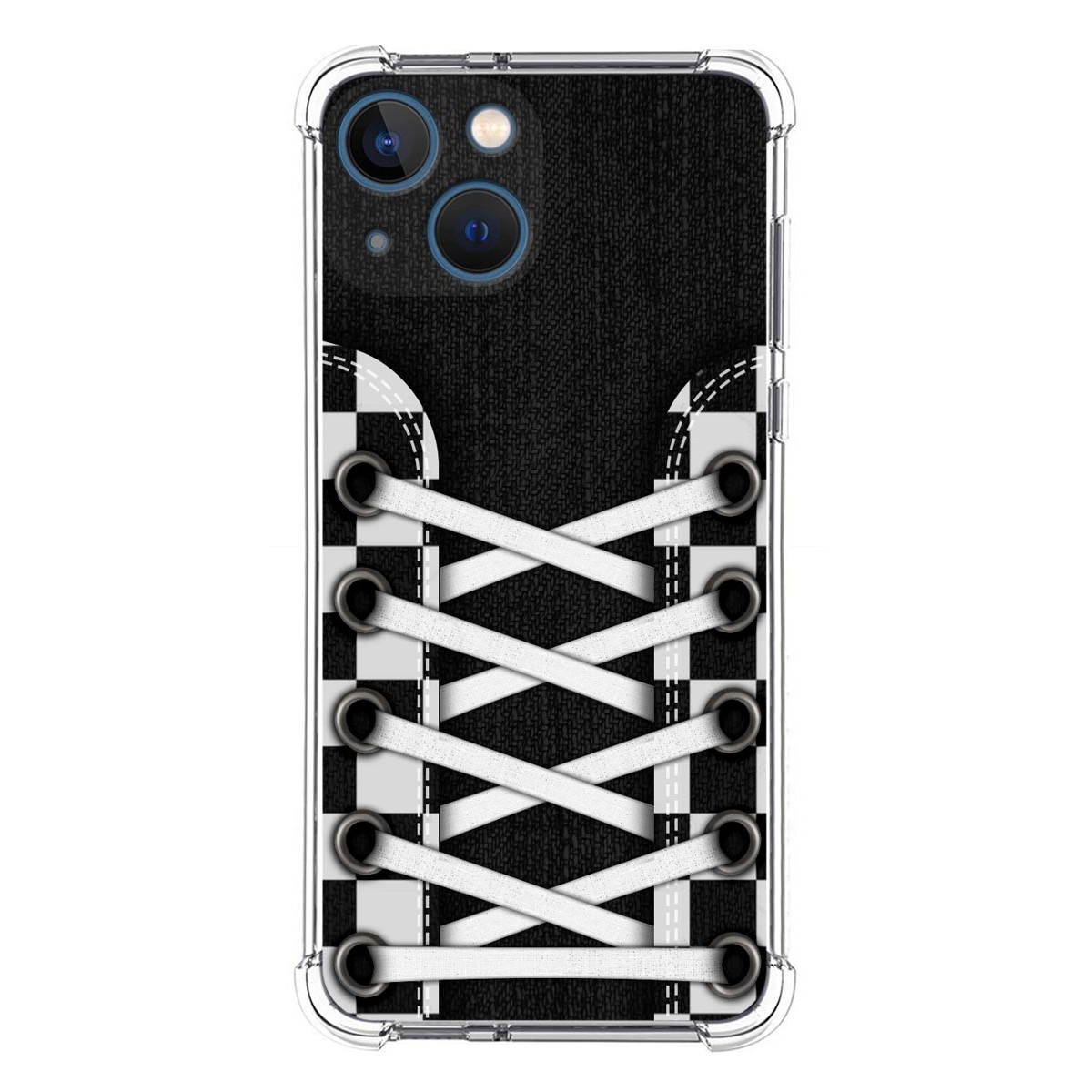Funda Silicona Antigolpes compatible con Iphone 13 Mini (5.4) diseño Zapatillas 03 Dibujos