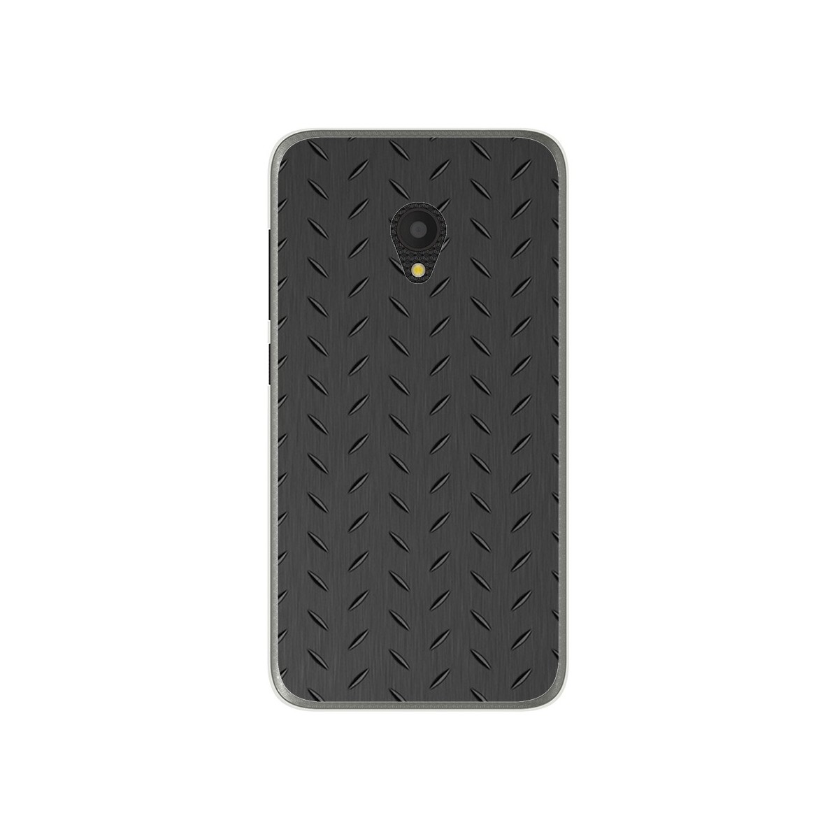 Funda Gel Tpu para Alcatel U5 (4G) / Orange Rise 52 Diseño Metal Dibujos