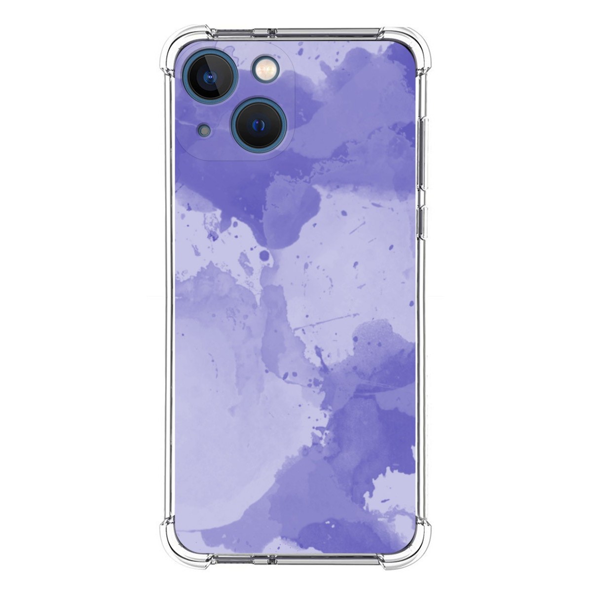Funda Silicona Antigolpes compatible con Iphone 13 Mini (5.4) diseño Acuarela 01 Dibujos