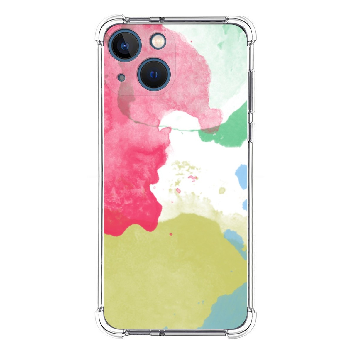 Funda Silicona Antigolpes compatible con Iphone 13 Mini (5.4) diseño Acuarela 02 Dibujos