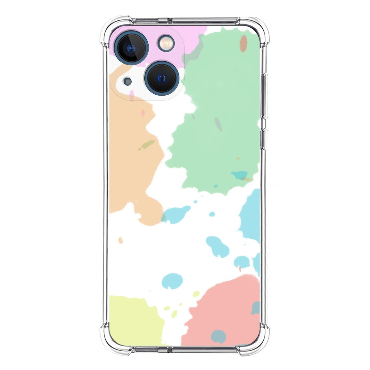 Funda Silicona Antigolpes compatible con Iphone 13 Mini (5.4) diseño Acuarela 05 Dibujos
