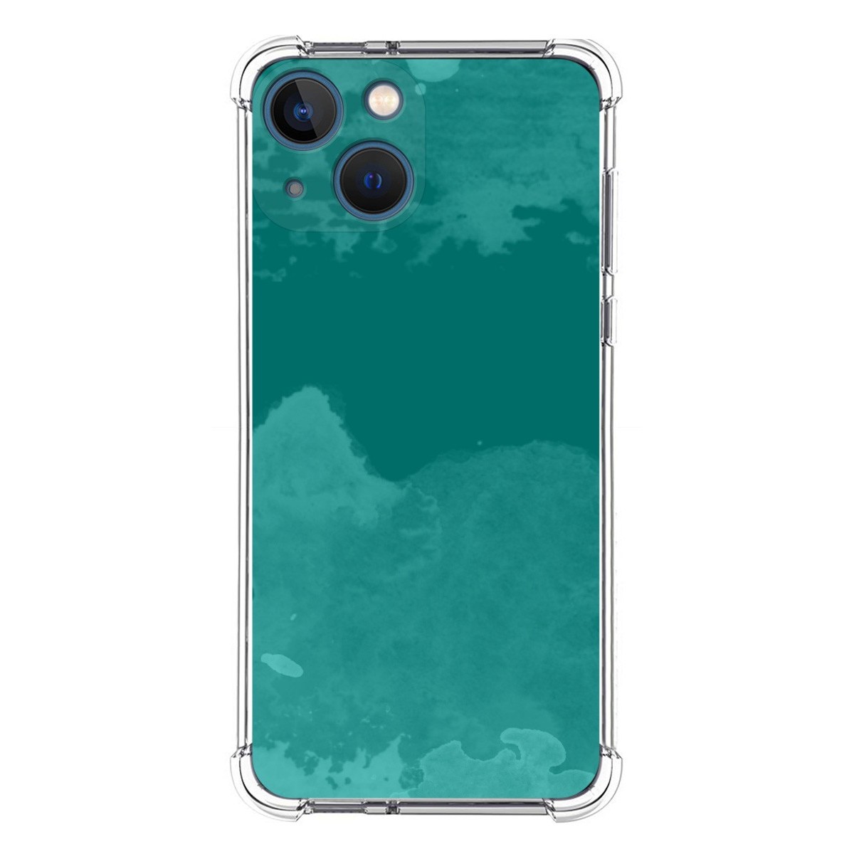 Funda Silicona Antigolpes compatible con Iphone 13 Mini (5.4) diseño Acuarela 06 Dibujos