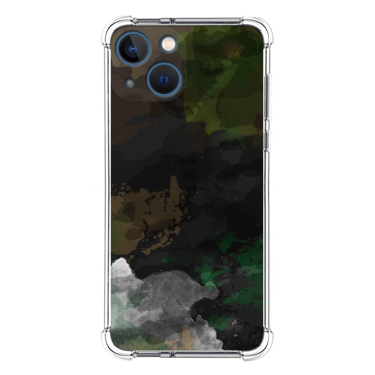 Funda Silicona Antigolpes compatible con Iphone 13 Mini (5.4) diseño Acuarela 12 Dibujos