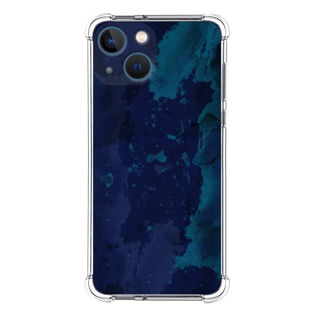 Funda Silicona Antigolpes compatible con Iphone 13 Mini (5.4) diseño Acuarela 13 Dibujos