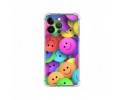 Funda Silicona Antigolpes compatible con Iphone 13 Pro (6.1) diseño Smile Dibujos