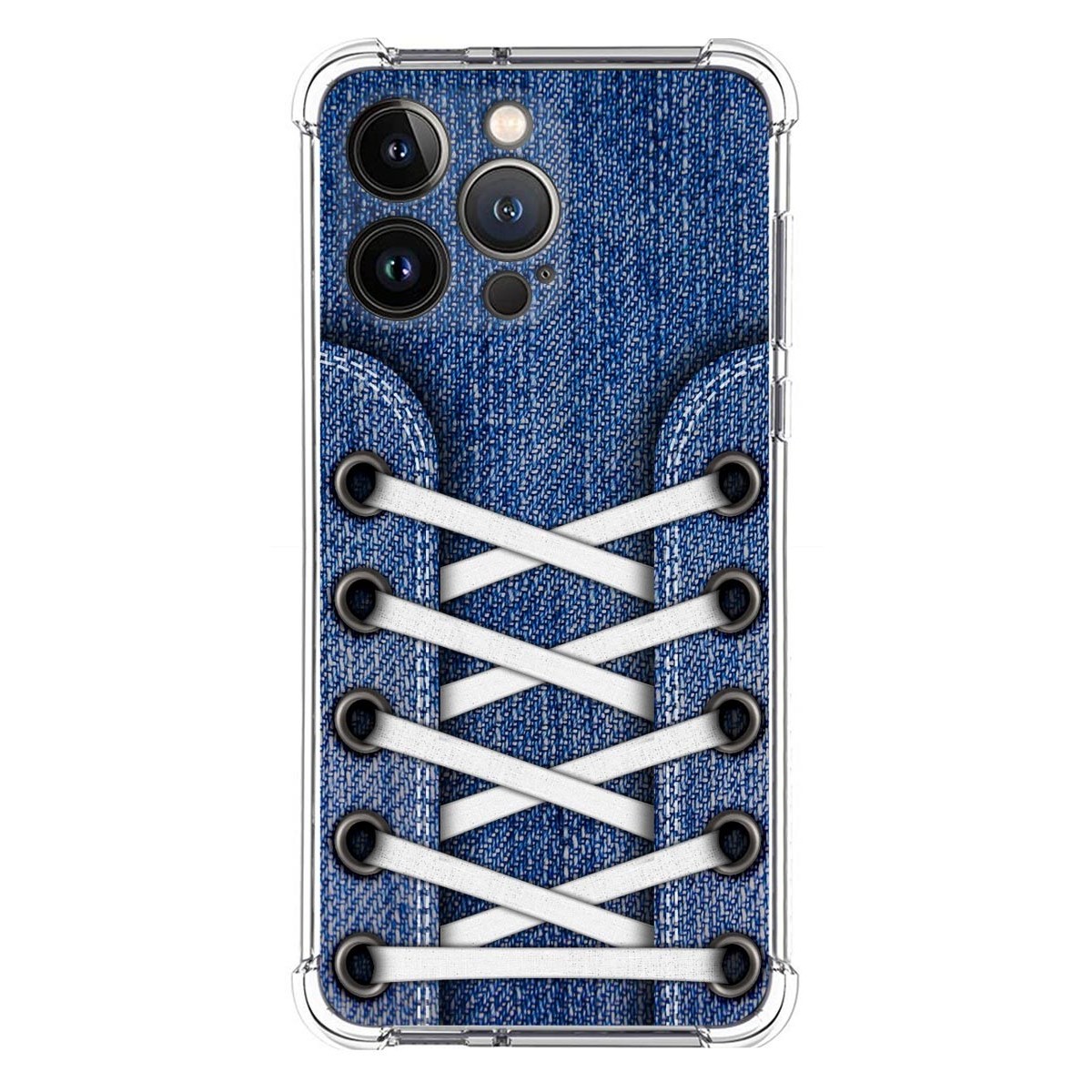 Funda Silicona Antigolpes compatible con Iphone 13 Pro (6.1) diseño Zapatillas 01 Dibujos