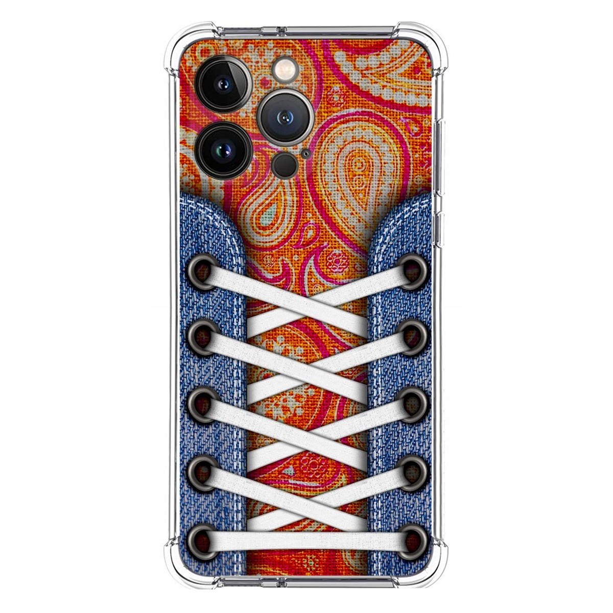 Funda Silicona Antigolpes compatible con Iphone 13 Pro (6.1) diseño Zapatillas 10 Dibujos