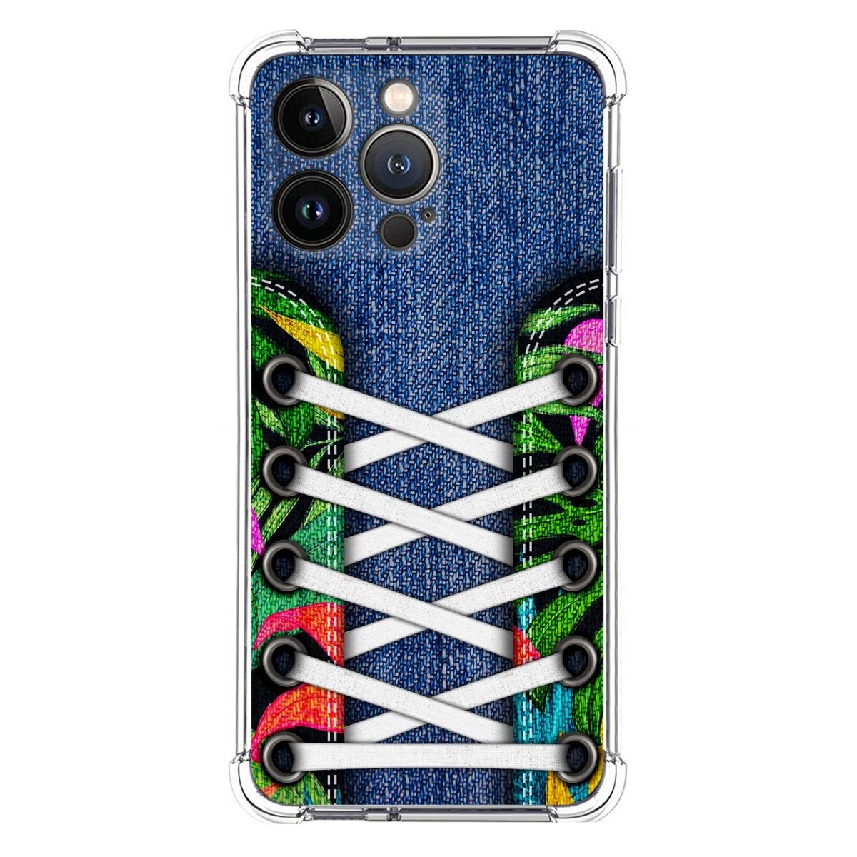 Funda Silicona Antigolpes compatible con Iphone 13 Pro (6.1) diseño Zapatillas 13 Dibujos