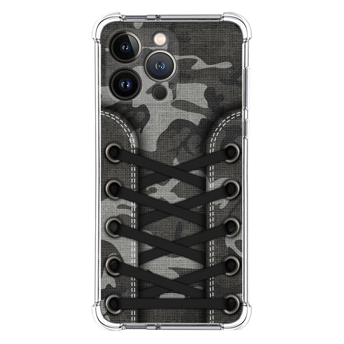 Funda Silicona Antigolpes compatible con Iphone 13 Pro (6.1) diseño Zapatillas 15 Dibujos