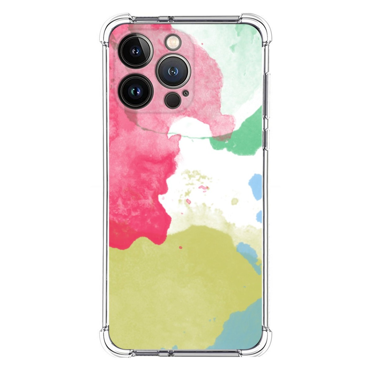 Funda Silicona Antigolpes compatible con Iphone 13 Pro (6.1) diseño Acuarela 02 Dibujos
