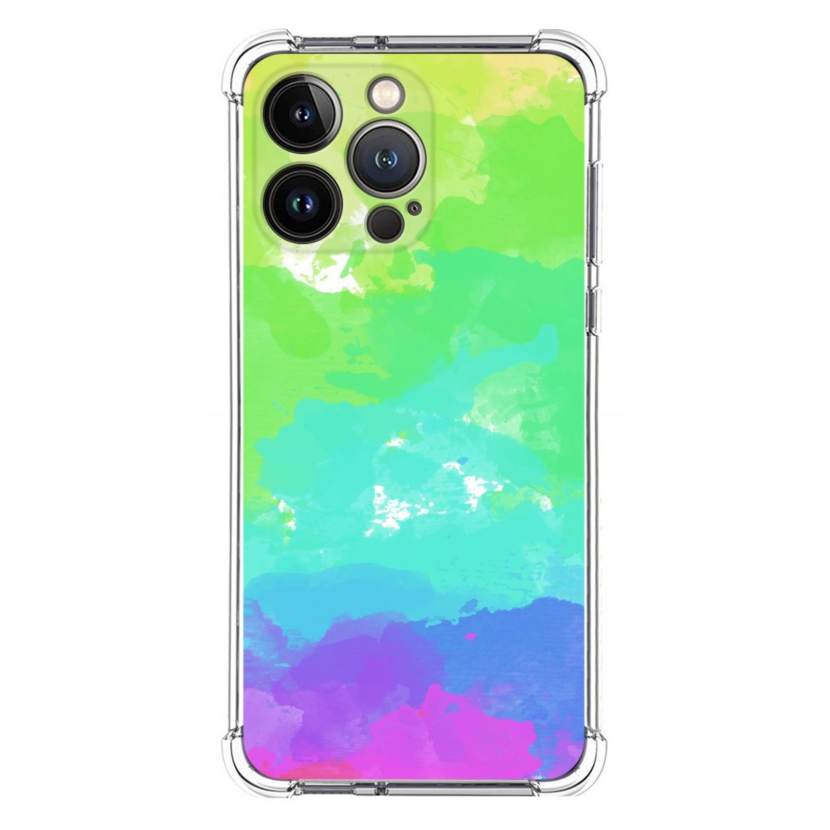 Funda Silicona Antigolpes compatible con Iphone 13 Pro (6.1) diseño Acuarela 03 Dibujos