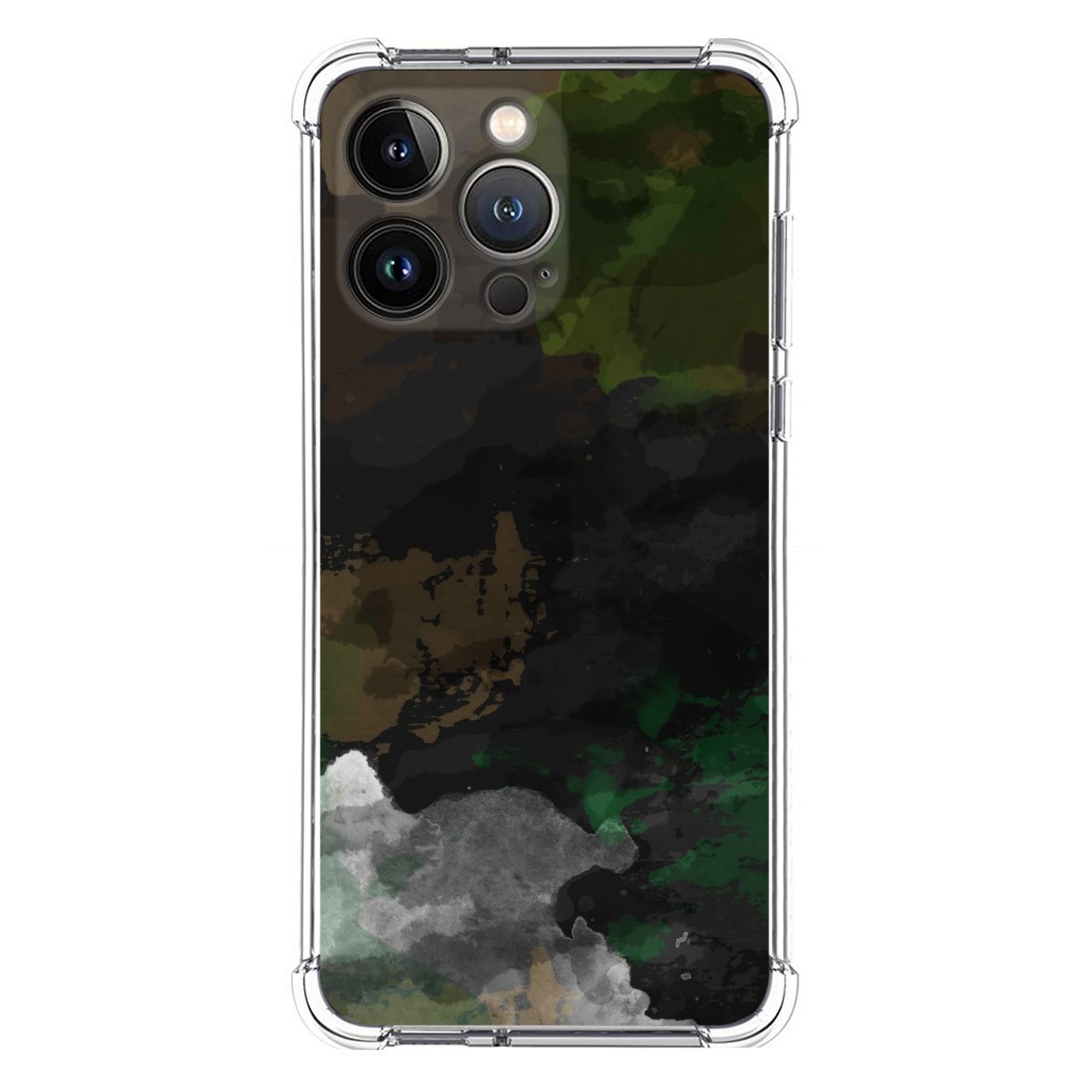 Funda Silicona Antigolpes compatible con Iphone 13 Pro (6.1) diseño Acuarela 12 Dibujos