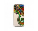 Funda Silicona Antigolpes compatible con Iphone 13 Pro Max (6.7) diseño Colores Dibujos