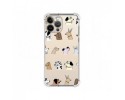 Funda Silicona Antigolpes compatible con Iphone 13 Pro Max (6.7) diseño Perros Dibujos