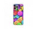 Funda Silicona Antigolpes compatible con Iphone 13 Pro Max (6.7) diseño Smile Dibujos