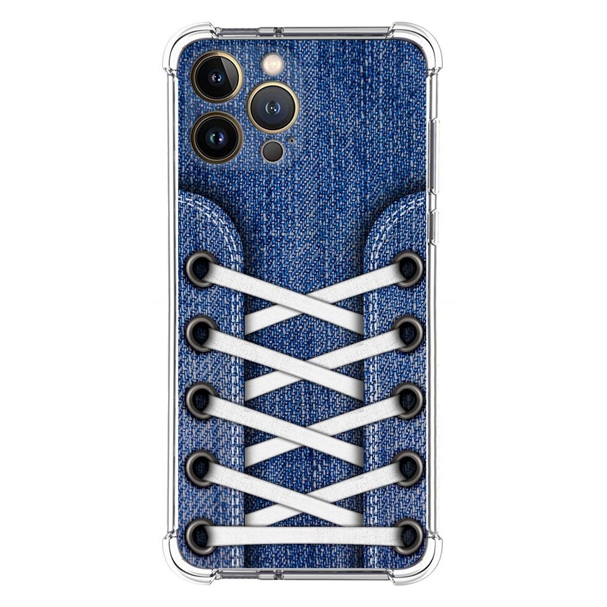 Funda Silicona Antigolpes compatible con Iphone 13 Pro Max (6.7) diseño Zapatillas 01 Dibujos