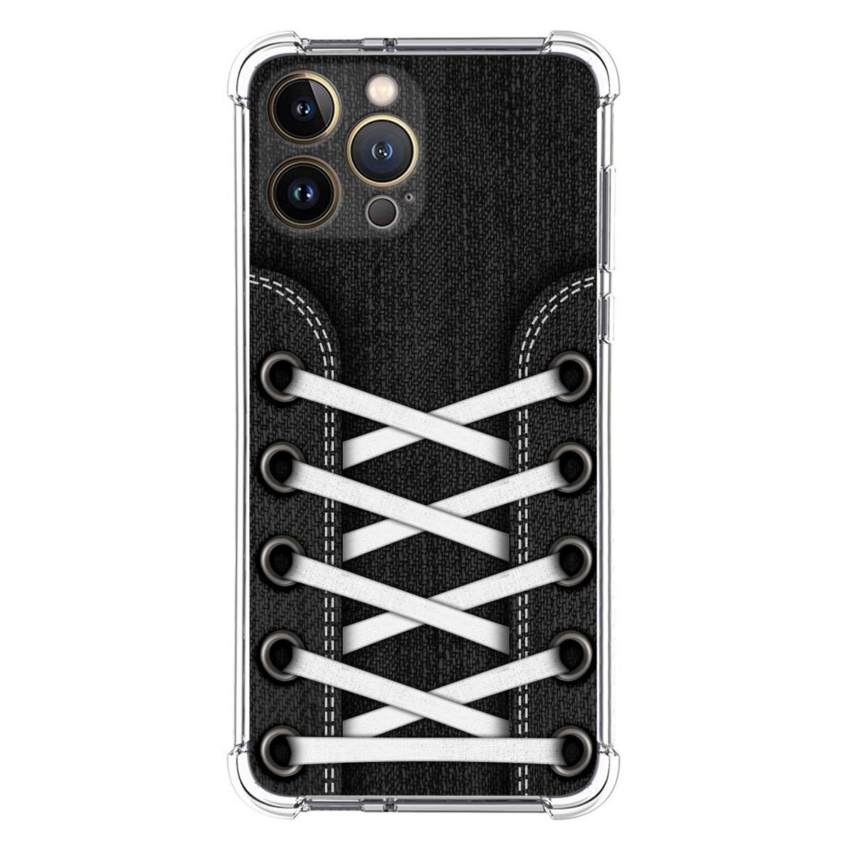 Funda Silicona Antigolpes compatible con Iphone 13 Pro Max (6.7) diseño Zapatillas 02 Dibujos