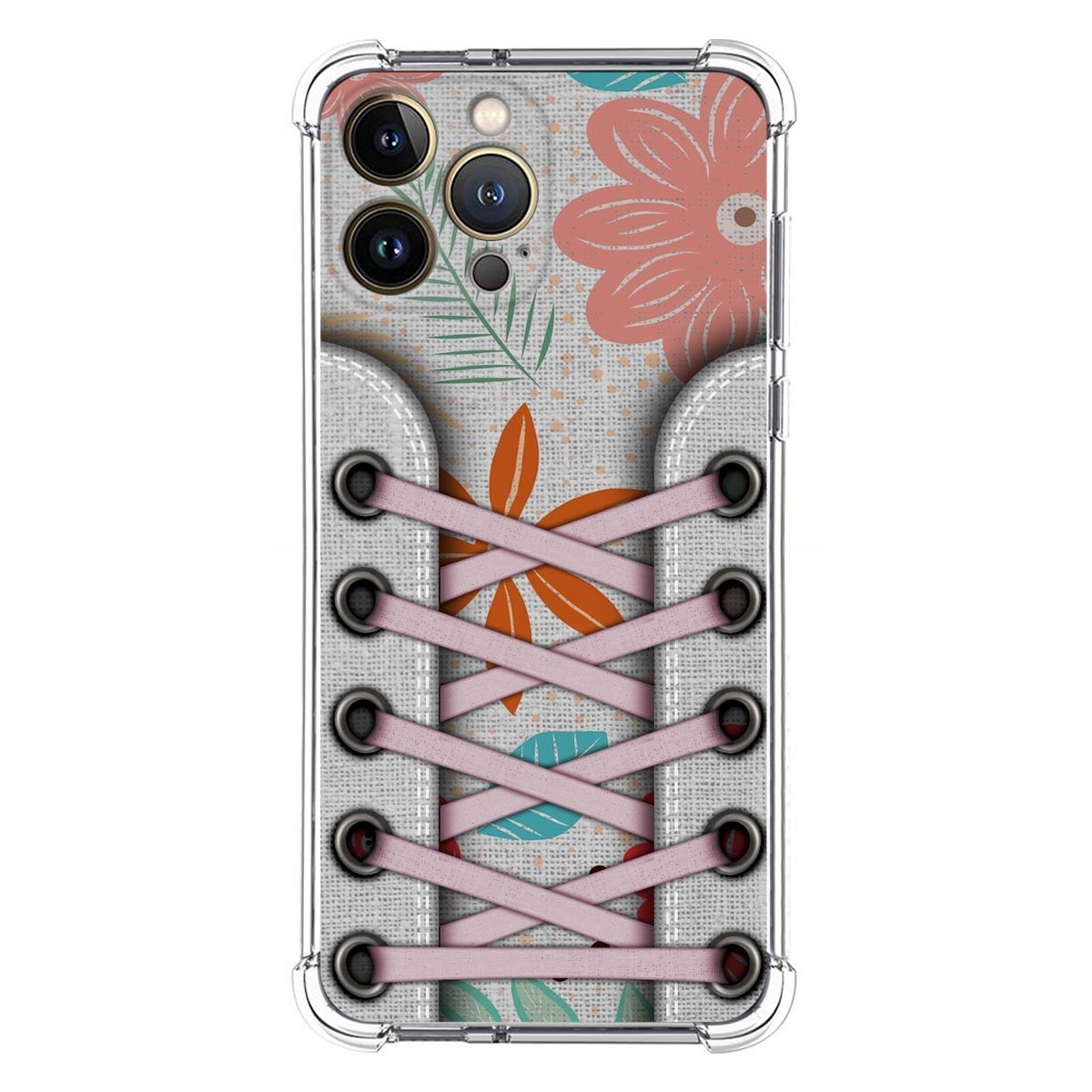 Funda Silicona Antigolpes compatible con Iphone 13 Pro Max (6.7) diseño Zapatillas 09 Dibujos