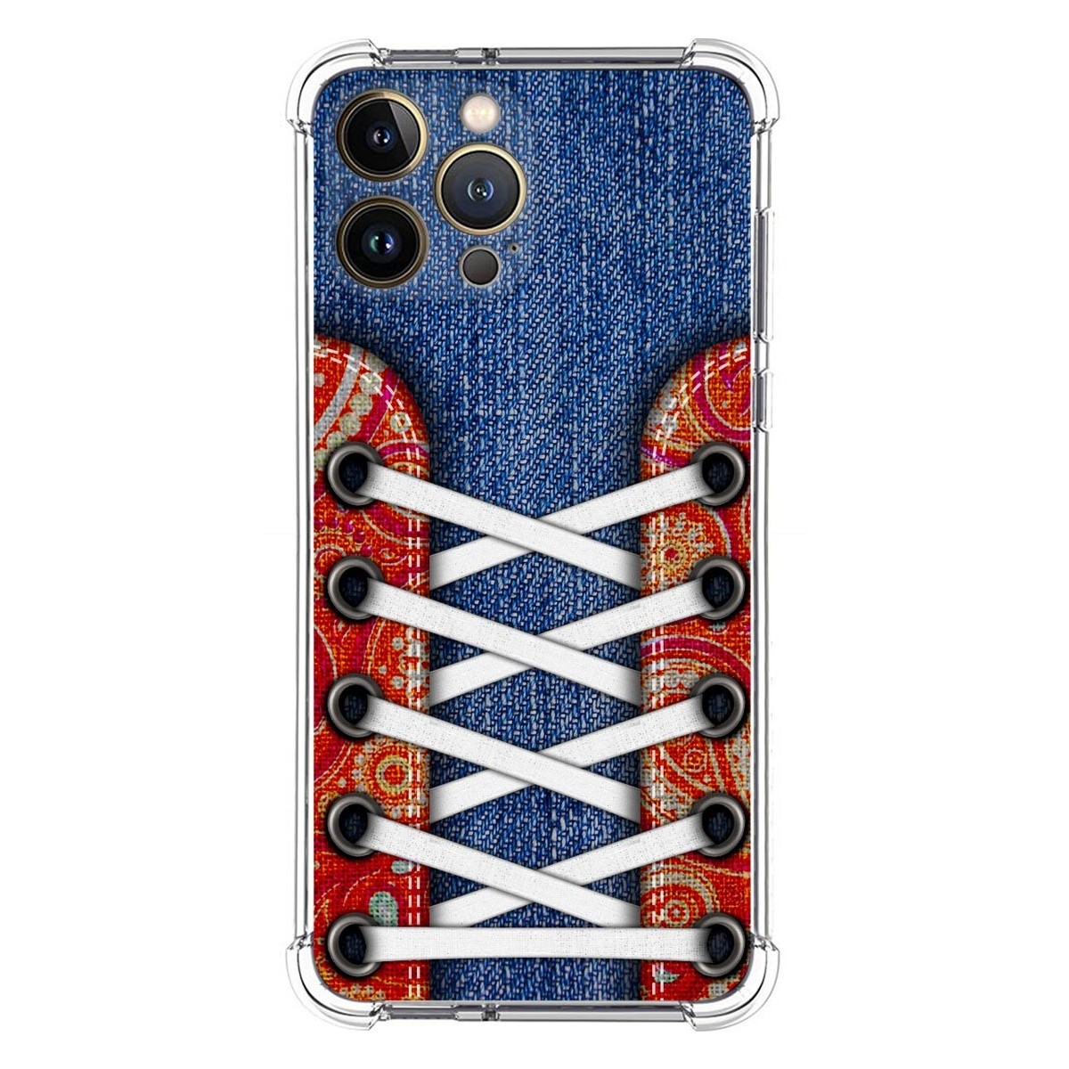 Funda Silicona Antigolpes compatible con Iphone 13 Pro Max (6.7) diseño Zapatillas 11 Dibujos