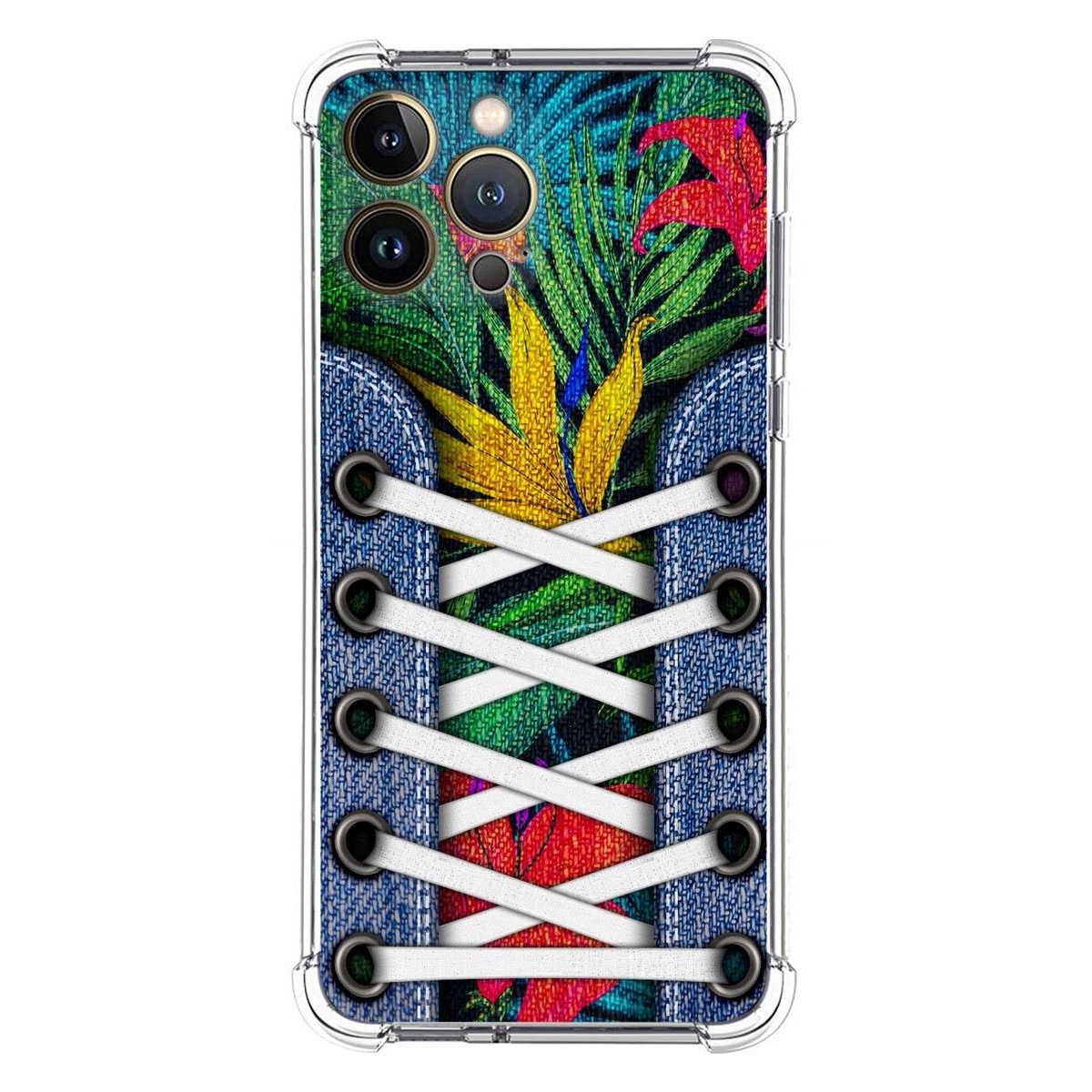 Funda Silicona Antigolpes compatible con Iphone 13 Pro Max (6.7) diseño Zapatillas 12 Dibujos
