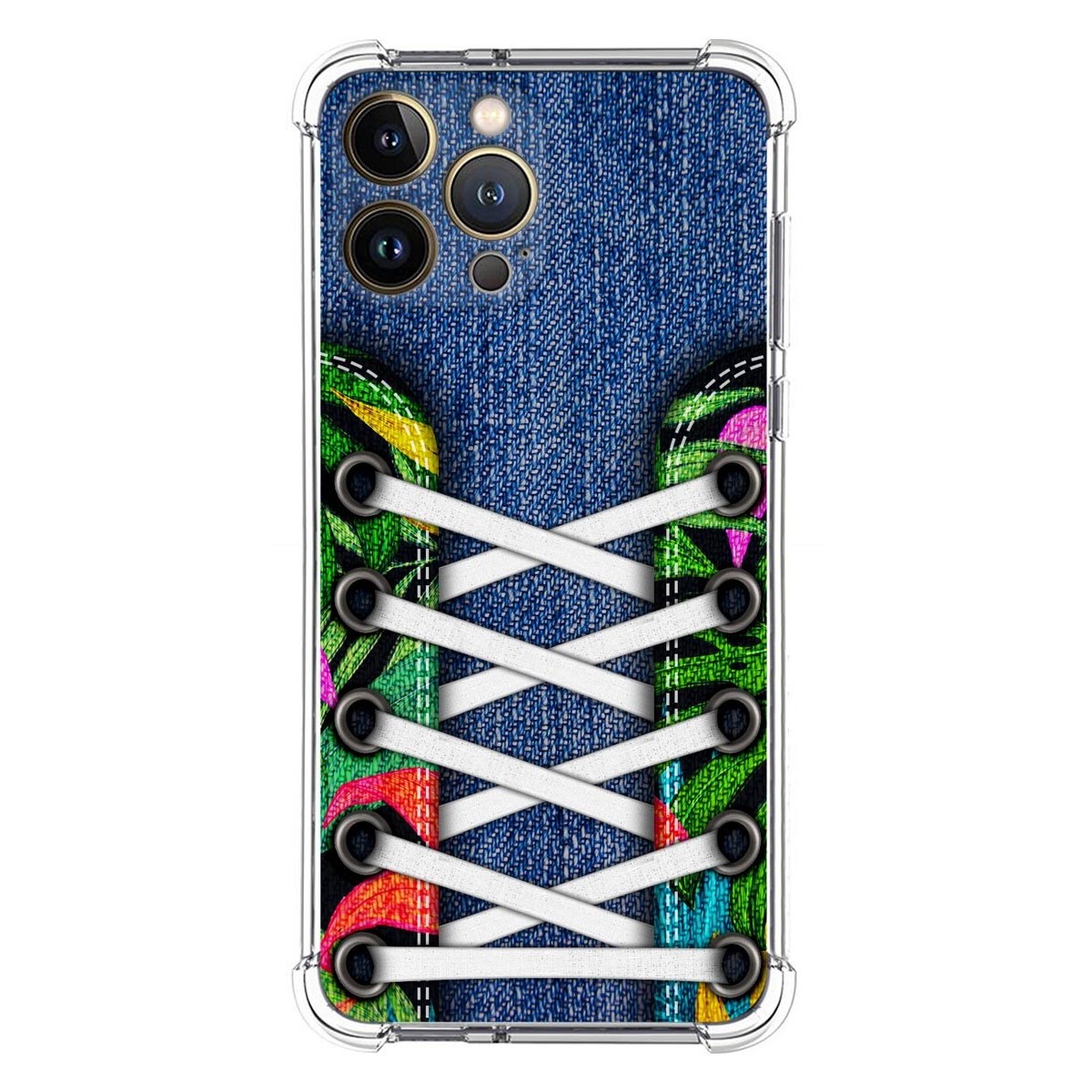 Funda Silicona Antigolpes compatible con Iphone 13 Pro Max (6.7) diseño Zapatillas 13 Dibujos