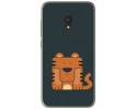 Funda Gel Tpu para Alcatel U5 (4G) / Orange Rise 52 Diseño Tigre Dibujos
